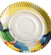 (13-A) Paper Plate 13inch [Qty: 400 pcs]